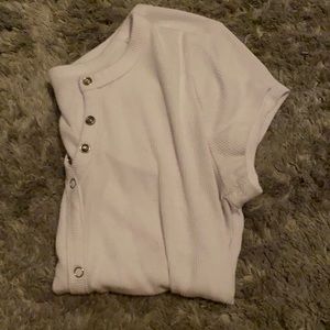 button up white shirt